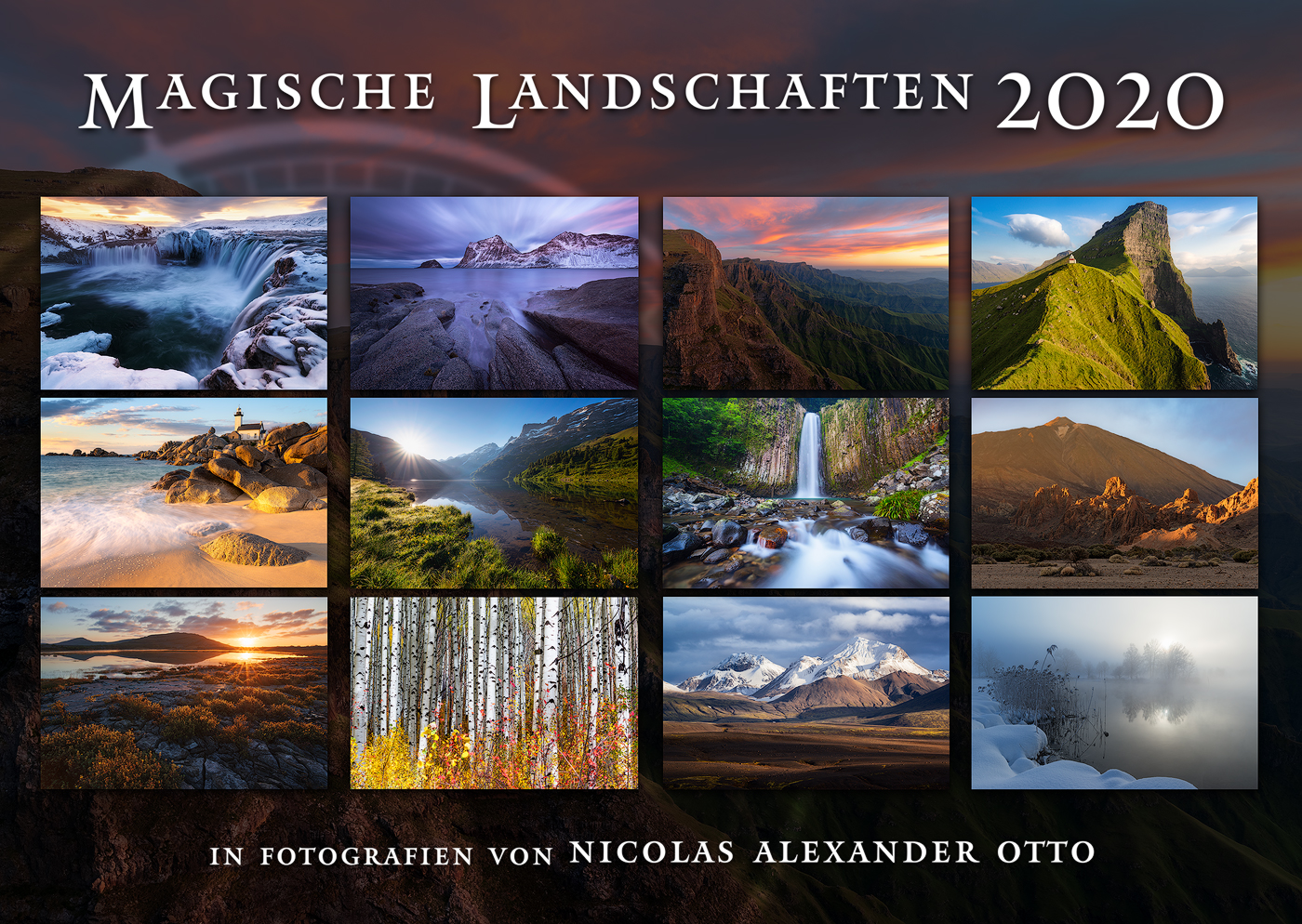 Kalender: Magische Landschaften 2020